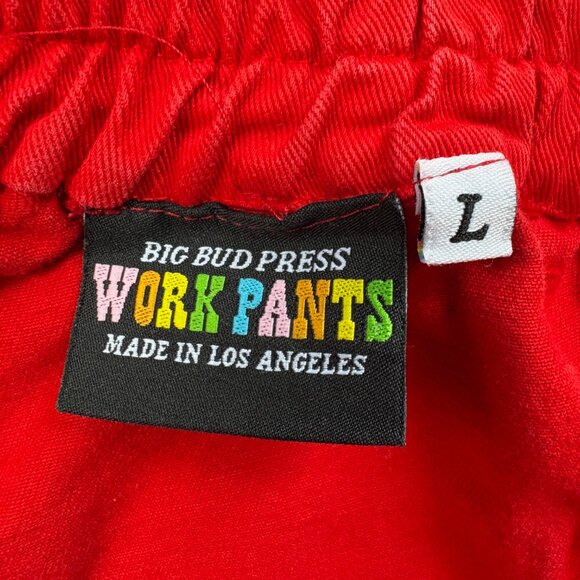 Big Bud Press Mustang Red Work Pants - Picture 5 of 6